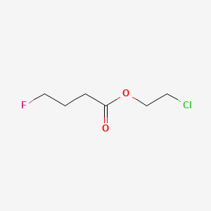 molecular formula C6H10ClFO2 B12852791 2-Chloroethyl 4-fluorobutanoate CAS No. 371-28-8