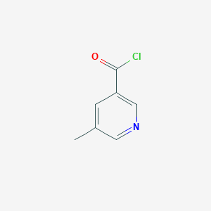 molecular formula C7H6ClNO B1285282 5-甲基烟酰氯 CAS No. 884494-95-5