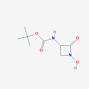 tert-Butyl (1-hydroxy-2-oxoazetidin-3-yl)carbamate
