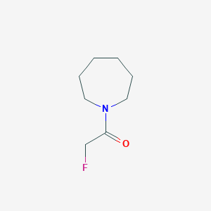 molecular formula C8H14FNO B12852944 1-(Azepan-1-yl)-2-fluoroethan-1-one CAS No. 769-75-5