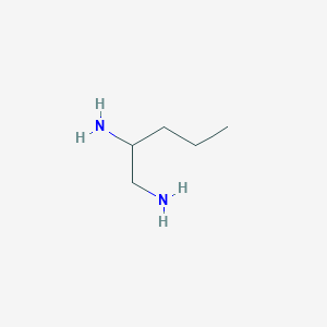 molecular formula C5H14N2 B1285297 戊烷-1,2-二胺 CAS No. 52940-41-7