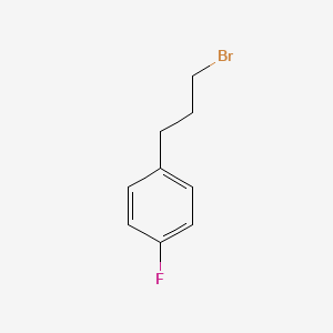 molecular formula C9H10BrF B1285300 1-(3-溴丙基)-4-氟苯 CAS No. 24484-55-7