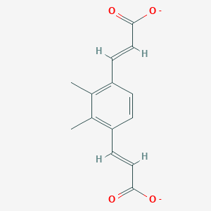 molecular formula C14H12O4-2 B12853093 Dimethyl-1,4-Phenylenediacrylate 