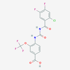 molecular formula C16H8ClF5N2O5 B1285320 AVE5688 