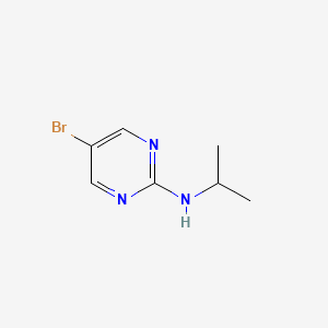 molecular formula C7H10BrN3 B1285334 5-Bromo-2-(isopropylamino)pyrimidine CAS No. 77476-95-0