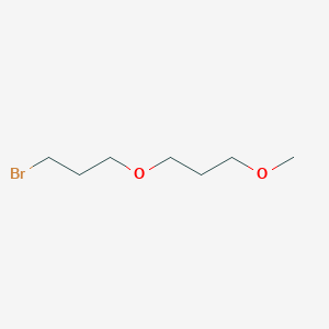 molecular formula C7H15BrO2 B12853355 1-Bromo-3-(3-methoxypropoxy)propane 