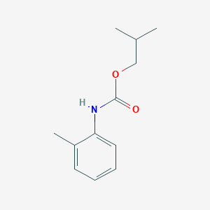 molecular formula C12H17NO2 B12853364 Isobutyl o-tolylcarbamate 