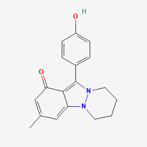 molecular formula C18H18N2O2 B12853491 Nigellidine CAS No. 120993-86-4