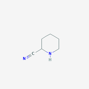 molecular formula C6H10N2 B128535 2-Cyanopiperidine CAS No. 42457-10-3