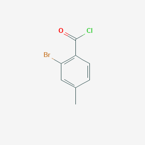 molecular formula C8H6BrClO B1285360 2-Bromo-4-methylbenzoyl chloride CAS No. 53456-09-0