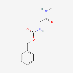 molecular formula C11H14N2O3 B1285372 Benzyl (2-(methylamino)-2-oxoethyl)carbamate CAS No. 21855-72-1