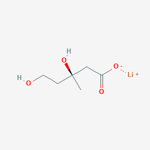 molecular formula C6H11LiO4 B12853744 (S)-Mevalonic acid lithium salt 