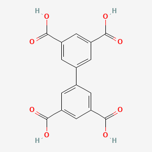 molecular formula C16H10O8 B1285383 Biphenyl-3,3',5,5'-tetracarboxylic acid CAS No. 4371-28-2