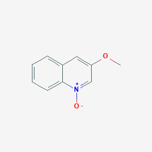 molecular formula C10H9NO2 B12853883 3-Methoxyquinoline 1-oxide 