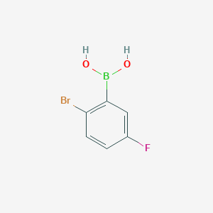 2-Bromo-5-fluorophenylboronic acid