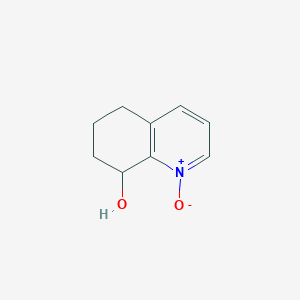 molecular formula C9H11NO2 B12854071 8-Hydroxy-5,6,7,8-tetrahydroquinoline 1-oxide 