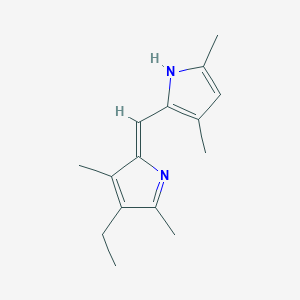 molecular formula C15H20N2 B12854098 2-((4-Ethyl-3,5-dimethyl-2H-pyrrol-2-ylidene)methyl)-3,5-dimethyl-1H-pyrrole 