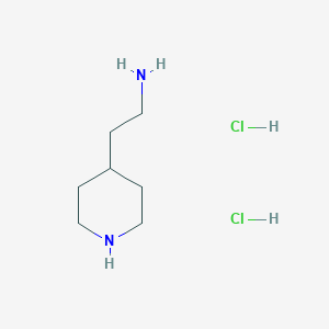 molecular formula C7H18Cl2N2 B1285418 4-(2-Aminoethyl)piperidine dihydrochloride CAS No. 90000-31-0