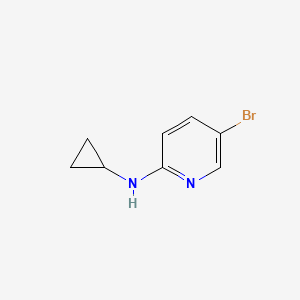 molecular formula C8H9BrN2 B1285421 5-bromo-N-cyclopropylpyridin-2-amine CAS No. 885266-96-6