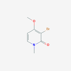 molecular formula C7H8BrNO2 B1285444 3-Bromo-4-methoxy-1-methylpyridin-2(1H)-one CAS No. 920490-72-8