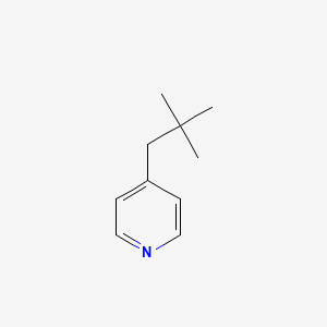 molecular formula C10H15N B12854492 4-Neopentylpyridine 