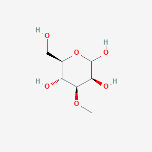 molecular formula C7H14O6 B12854636 3-O-Methyl-D-mannopyranose 