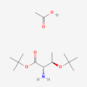 (2S,3R)-tert-Butyl 2-amino-3-(tert-butoxy)butanoate acetate