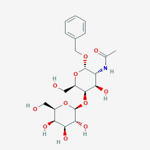 molecular formula C21H31NO11 B12854657 Gal(b1-4)GalNAc(a)-O-Bn 