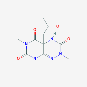 molecular formula C11H15N5O4 B128547 Pyrizinostatin CAS No. 146406-84-0