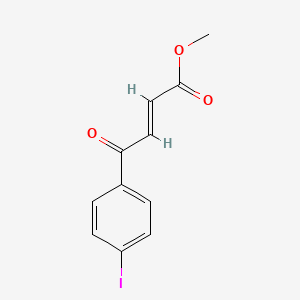 molecular formula C11H9IO3 B12854741 Methyl (2E)-4-(4-Iodophenyl)-4-oxobut-2-enoate CAS No. 32250-59-2
