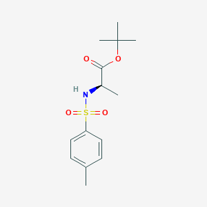 molecular formula C14H21NO4S B12855101 tert-Butyl tosyl-D-alaninate 