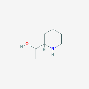 molecular formula C7H15NO B128553 1-(Piperidin-2-yl)ethan-1-ol CAS No. 54160-32-6