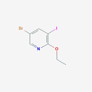 5-Bromo-2-ethoxy-3-iodopyridine