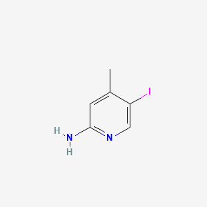 molecular formula C6H7IN2 B1285552 2-Amino-5-iodo-4-methylpyridine CAS No. 356561-08-5