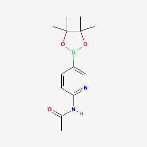 molecular formula C13H19BN2O3 B1285553 2-Acetamidopyridine-5-boronic acid pinacol ester CAS No. 904326-87-0