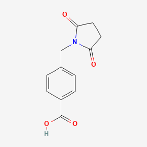 4-[(2,5-Dioxopyrrolidin-1-yl)methyl]benzoic acid