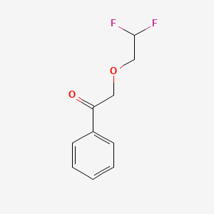 molecular formula C10H10F2O2 B12855721 2-(2,2-Difluoroethoxy)acetophenone 
