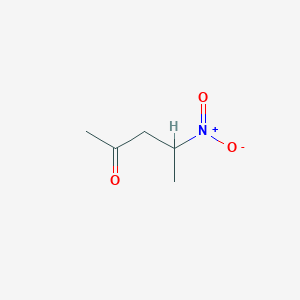 molecular formula C5H9NO3 B128558 4-Nitropentan-2-one CAS No. 157977-39-4