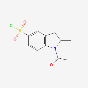 1-Acetyl-2-methylindoline-5-sulfonyl chloride