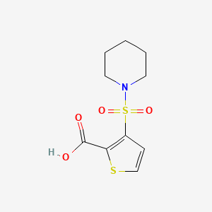 3-(Piperidin-1-ylsulfonyl)thiophene-2-carboxylic acid