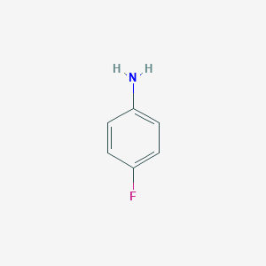 molecular formula C6H6FN B128567 4-Fluoroaniline CAS No. 371-40-4