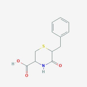 6-Benzyl-5-oxothiomorpholine-3-carboxylic acid