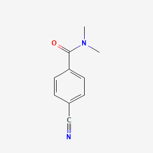 molecular formula C10H10N2O B1285705 4-氰基-N,N-二甲基苯甲酰胺 CAS No. 24167-50-8