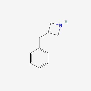 molecular formula C10H13N B1285715 3-Benzylazetidine CAS No. 90874-34-3