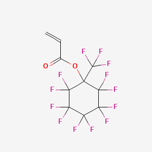 molecular formula C10H3F13O2 B12857327 Perfluoro(1-methylcyclohexyl) acrylate 