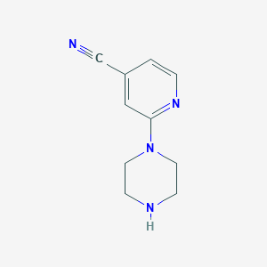 2-(Piperazin-1-yl)isonicotinonitrile