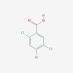 molecular formula C7H3BrCl2O2 B1285754 4-Bromo-2,5-dichlorobenzoic acid CAS No. 885532-41-2