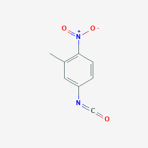 molecular formula C8H6N2O3 B1285756 4-Isocyanato-2-methyl-1-nitrobenzene CAS No. 56021-25-1