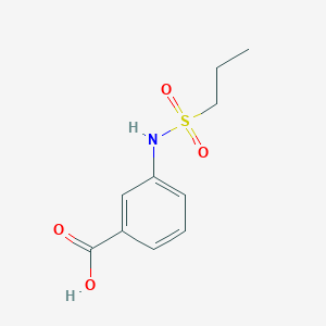 3-(Propane-1-sulfonamido)benzoic acid