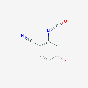 4-Fluoro-2-isocyanatobenzonitrile
